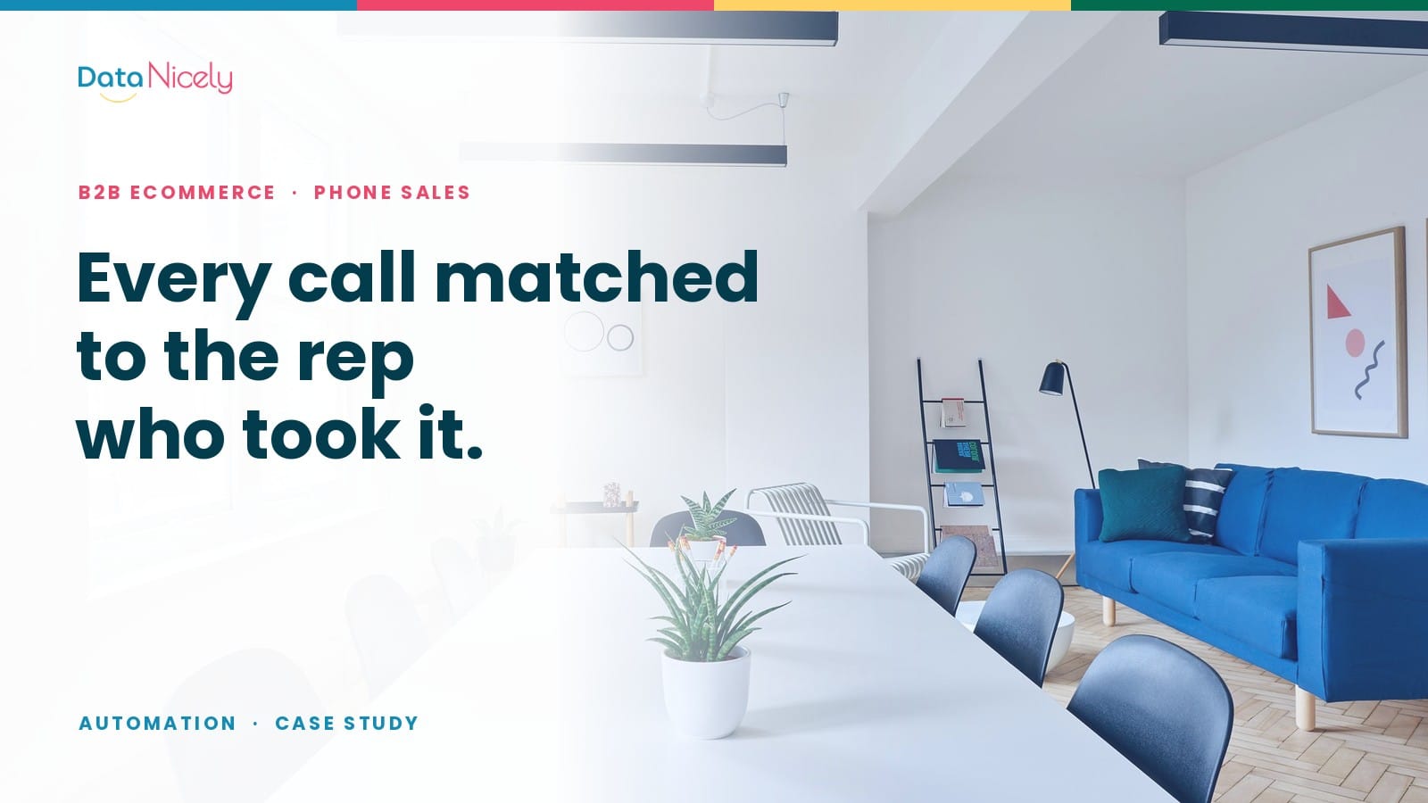 Every call matched to the rep who took it — automation case study